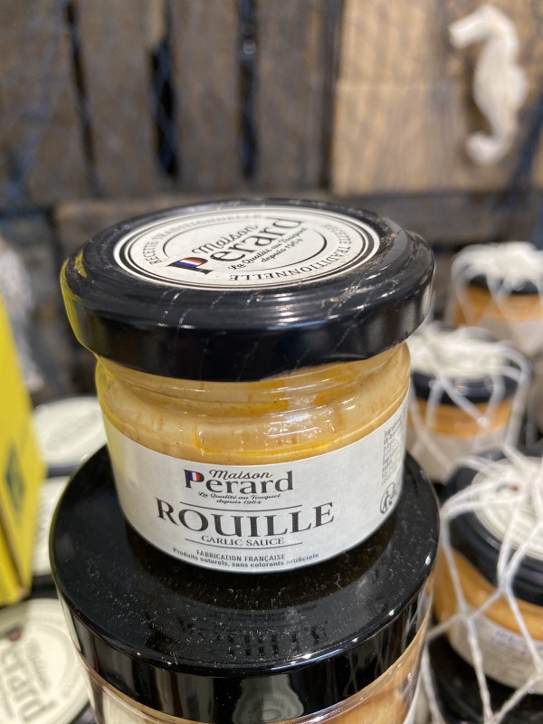 Rouille de poisson idéale pour une soupe de poisson Maison Pérard qualité française à Etretat en Normandie
