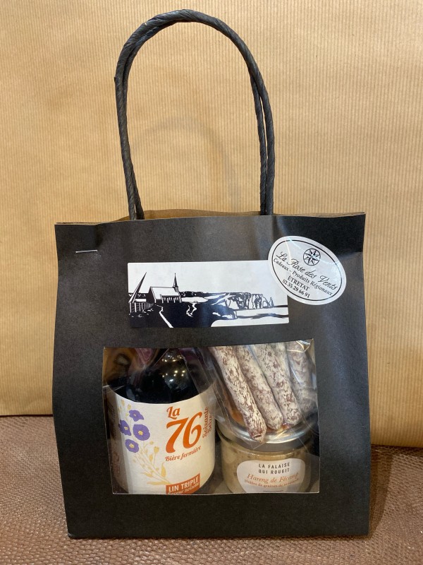 Confection son panier gourmand salé pour cadeau de société avec livraison à Paris